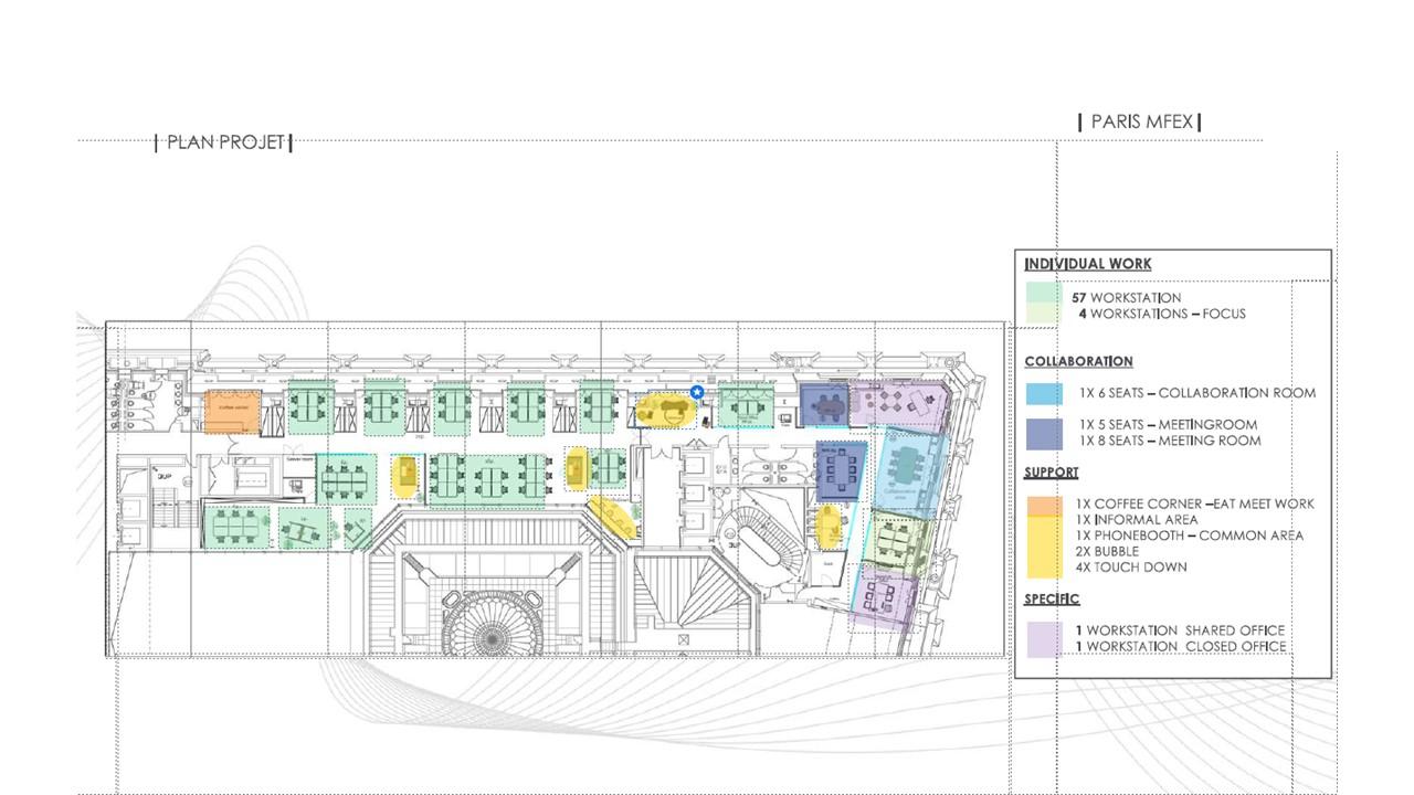Bureau Paris 767m² Location bureau Paris OLBUR2426313 0